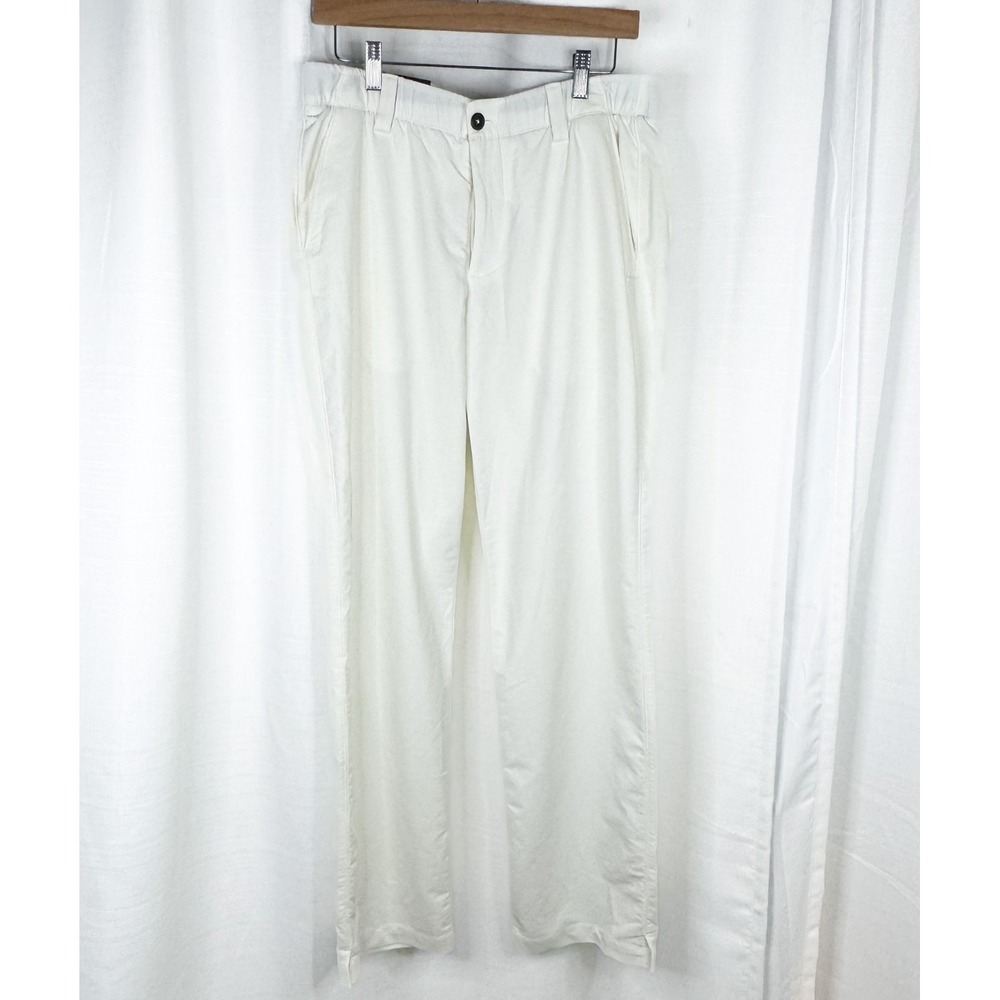 Under Armour Golf Pants Mens 34x32 White Straight Loose Fit NWT MSRP $79.99